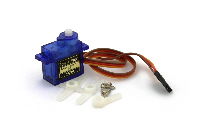 SG90 micro servo vezérlése