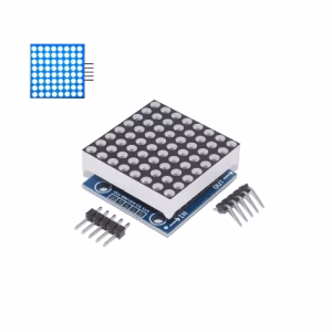MAX7219 - 8x8-as Led Mátrix - Kék