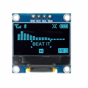 0.96" Oled Kijelző - Kék