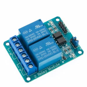 Relé modul - 2 csatornás