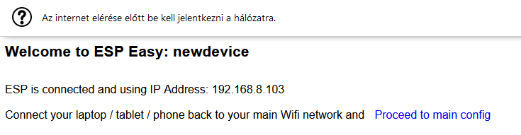 ESP-01S és DHT11 ThingSpeak - Ip address