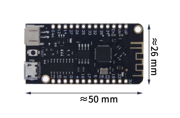 ESP32 Rev1 - Wifi-Bluetooth mikrokontroller
