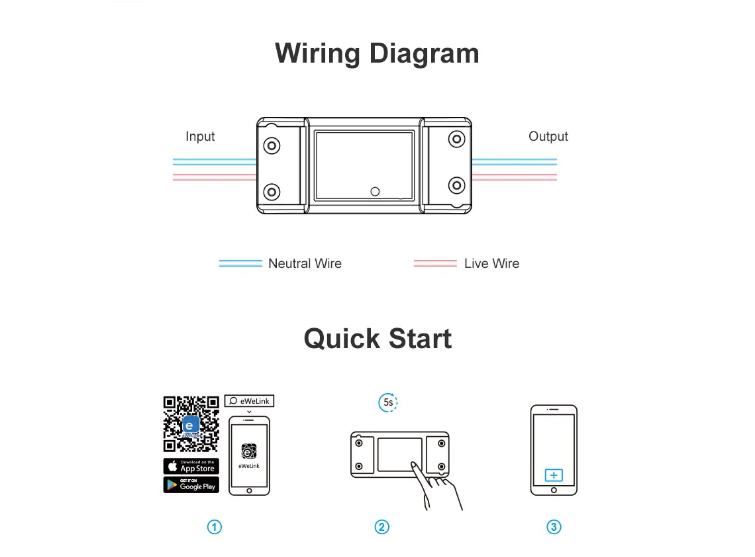 SONOFF Basic R3 - Wifi relé