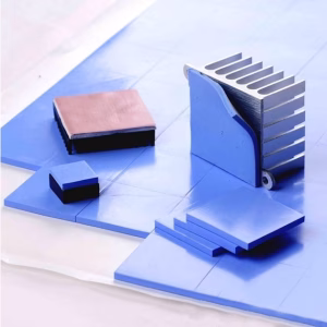 Szilikon hűtőborda alátét - 10x10mm