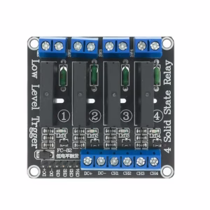 SSR relé modul - 4 csatornás