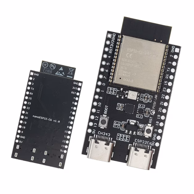 ESP32 - C6 - wroom - Wifi-BT-Zigbee mikrokontroller