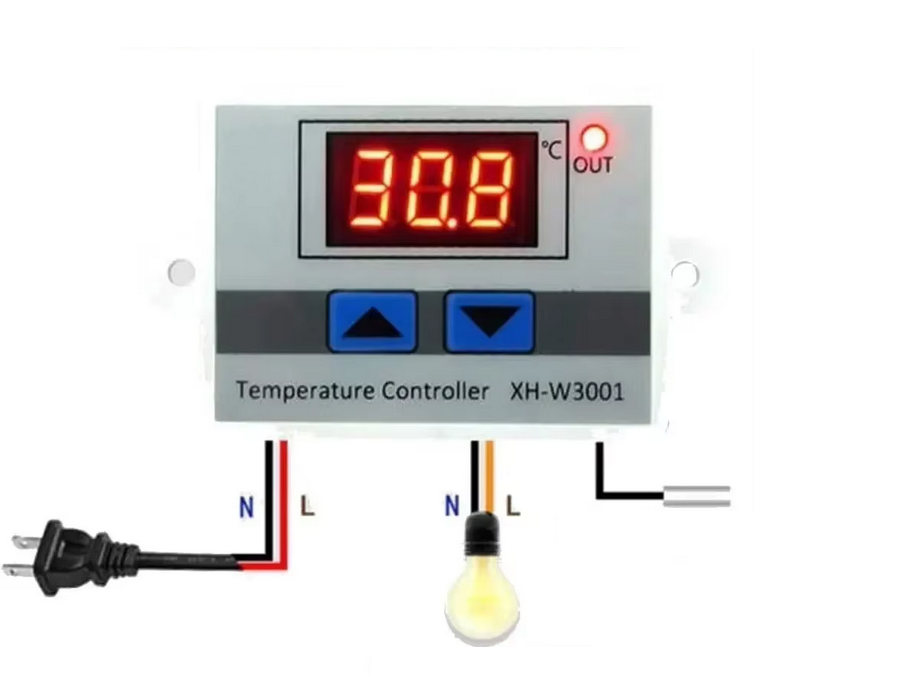 XH-W3001 - Programozható termosztát modul - 230V