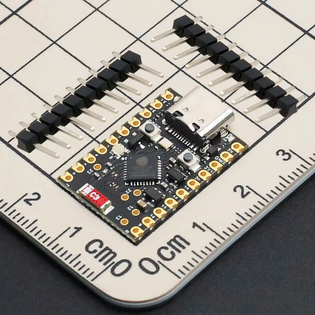 ESP32 - C6 Super Mini - Wifi-BT-Zigbee mikrokontroller