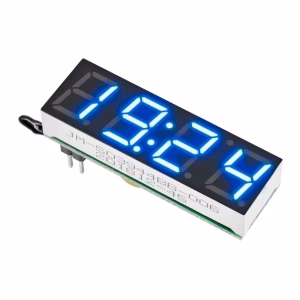 RX8025T - Multifunkciós óra - hőmérő és feszültségmérő modul - Kék