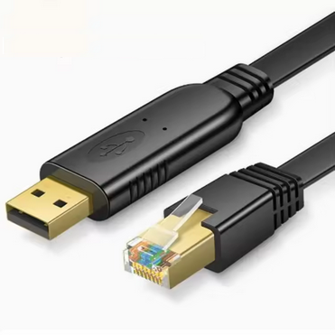 PL2303 - USB RS232 - RJ45 Konzol kábelPL2303 - USB RS232 - RJ45 Konzol kábel