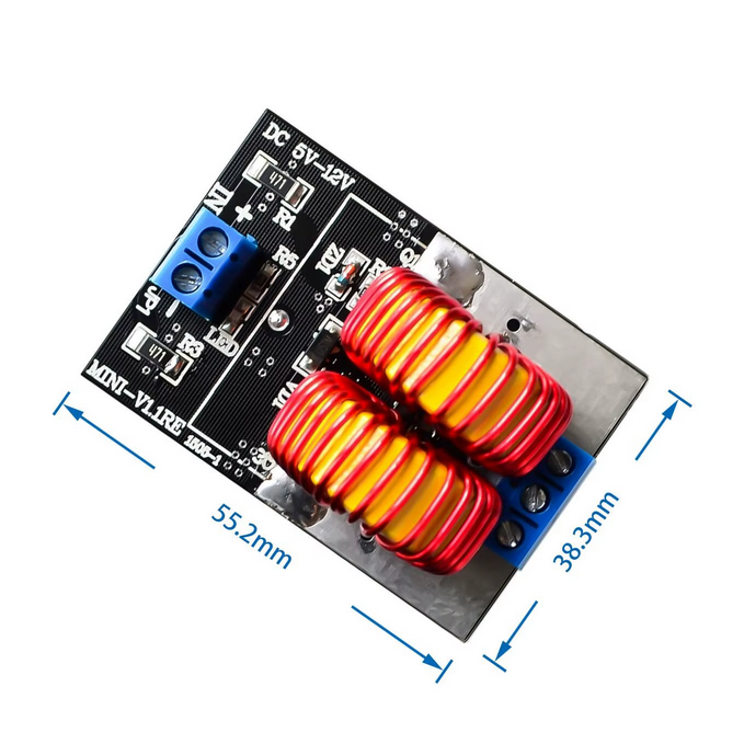 Mini ZVS Indukciós Hevítő Modul